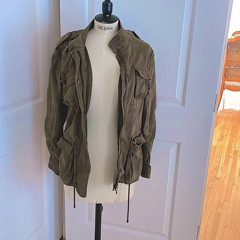 7 For All Mankind women’s military jacket.